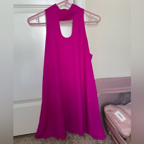 Lucy Love Magenta Dress - Picture 1 of 5
